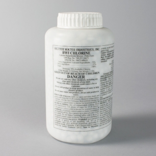 Better Water Chlorine Tablets,<br> Case of Nine 3.5 lb Bottles