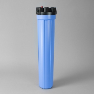Filter Housing, Blue, for 2.5" x 20" Cartridges, 3/4" Threaded Ports