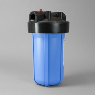 Filter Housing, Blue, for 4.5" x 9.75" Cartridges, 1" Ports