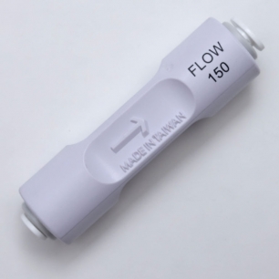 150 ml/m Inline Flow Restrictor, 1/4" Quick Connect 