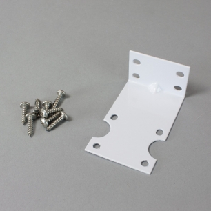 Mounting Bracket and Screws, Single 2.5" X 9.75" Housing