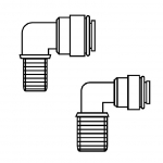 John Guest Threaded Elbow Reducers / Expanders