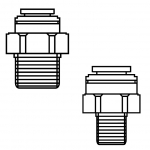 John Guest Threaded Reducers / Expanders