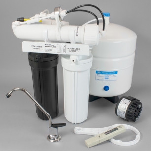 Black & White Reverse Osmosis Unit<br> with Aquatec Permeate Pump