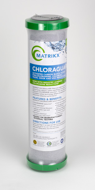 MatriKX ChloraGuard<br> Chloramine Carbon Block