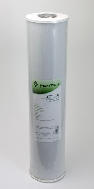 Pentek RFC20-BB<br> Radial Flow Carbon Cartridge